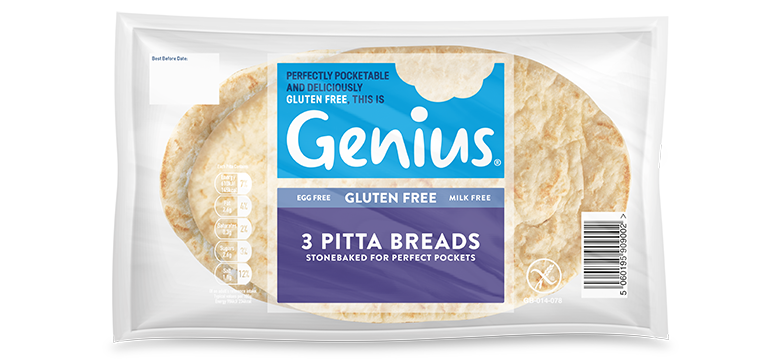 Pitta Breads | Products | Genius Gluten Free