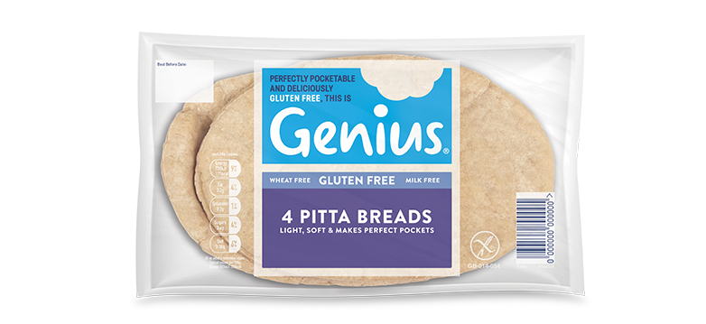 Pitta Breads | Products | Genius Gluten Free