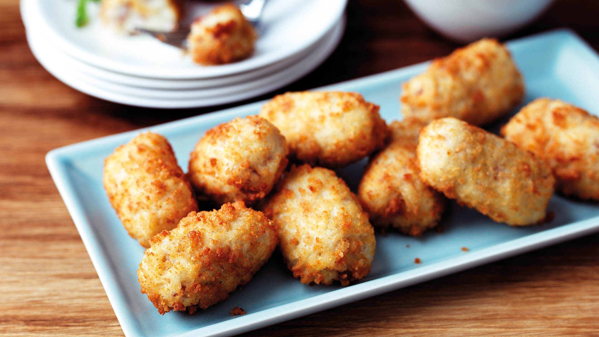 Spanish Ham & Mushroom Croquetas | Recipes | Genius Gluten Free